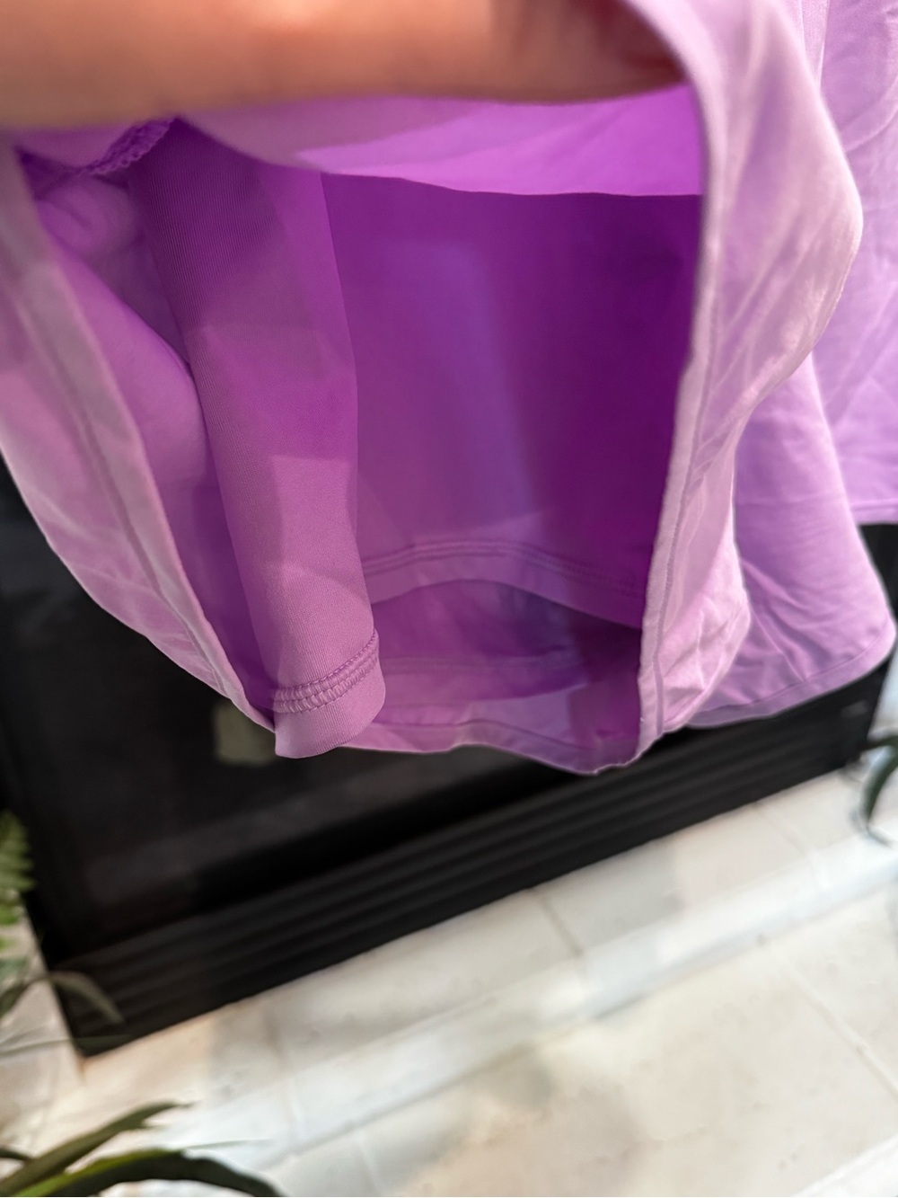 Avia Lavender Athletic Running Shorts - Picture 5 of 7